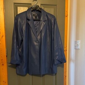 Dennis Basso Women's Navy Blazer